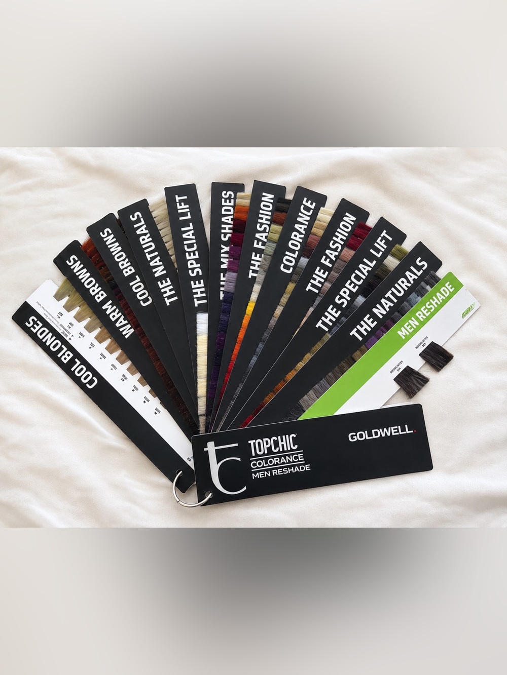 Goldwell Topchic Colorance
Professional Hair Color Swatch
Book Salon Display